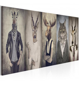 82,90 € Leinwandbild - Animal Masks