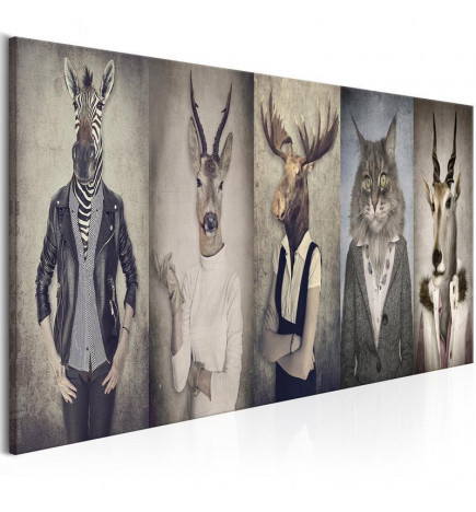 Schilderij - Animal Masks