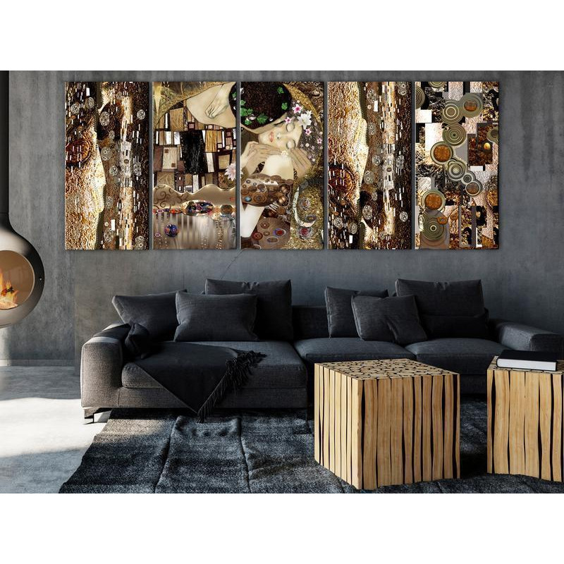 92,90 € Canvas Print - Together Forever (5 Parts) Narrow