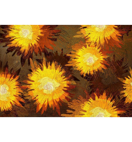 Fototapet - Sunflower dance