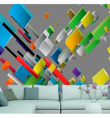 Mural - puzzle de culori