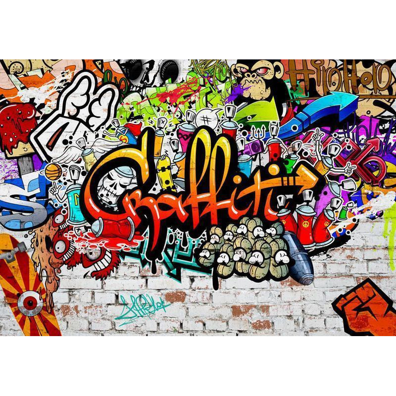 34,00 € Fotobehang - Colorful Graffiti