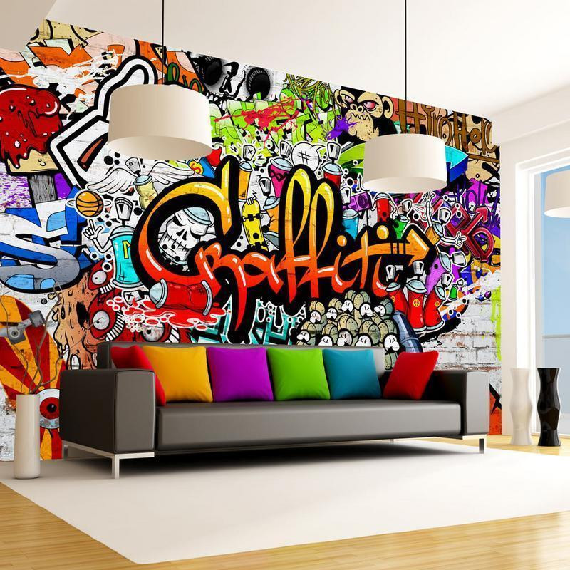 34,00 € Fotobehang - Colorful Graffiti
