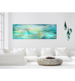 61,90 € Schilderij - Emerald Ocean (1 Part) Narrow