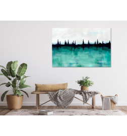 31,90 € Canvas Print - Mountain Lake (1 Part) Wide