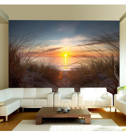 Mural de parede - Sunset over the Atlantic Ocean