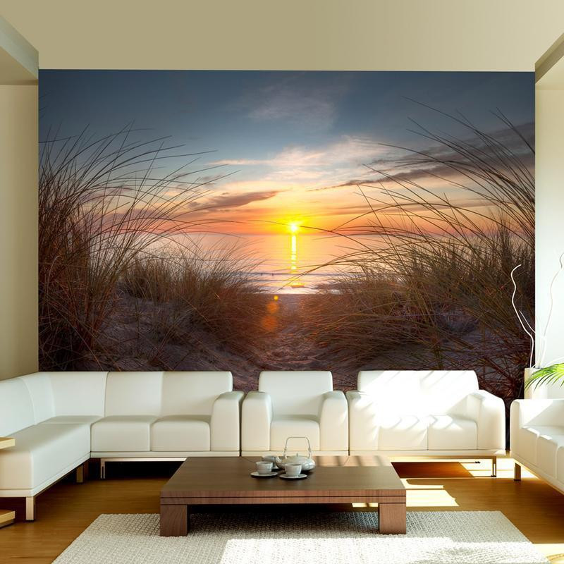73,00 € Fotobehang - Sunset over the Atlantic Ocean