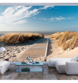 Fototapete - North Sea beach, Langeoog
