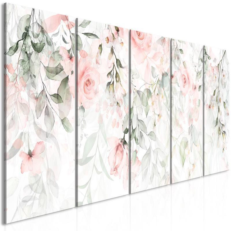 92,90 €Tableau - Waterfall of Roses (5 Parts) Narrow - First Variant