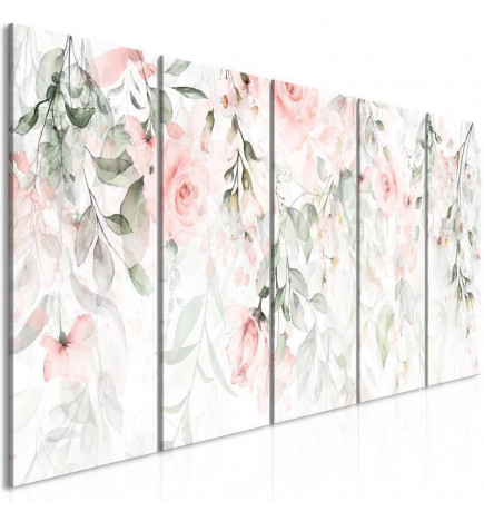92,90 €Quadro - Waterfall of Roses (5 Parts) Narrow - First Variant