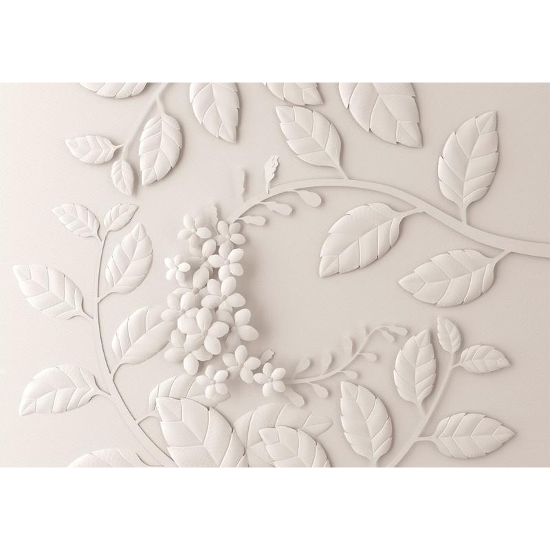 34,00 € Fotobehang - Paper Flowers (Cream)