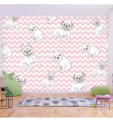 Wall Mural - Sweet Puppies