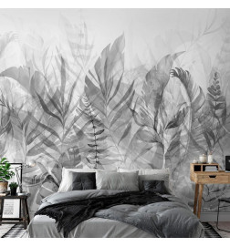 Mural de parede - Magic Grove (Black and White)