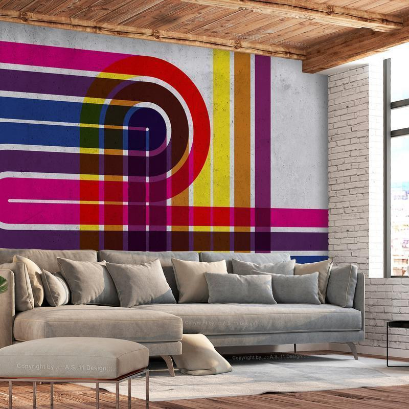34,00 € Wall Mural - Technicolor