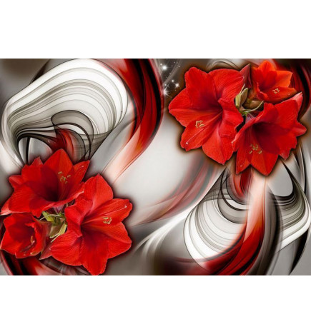 34,00 € Wall Mural - Amaryllis - Ballad of the Red