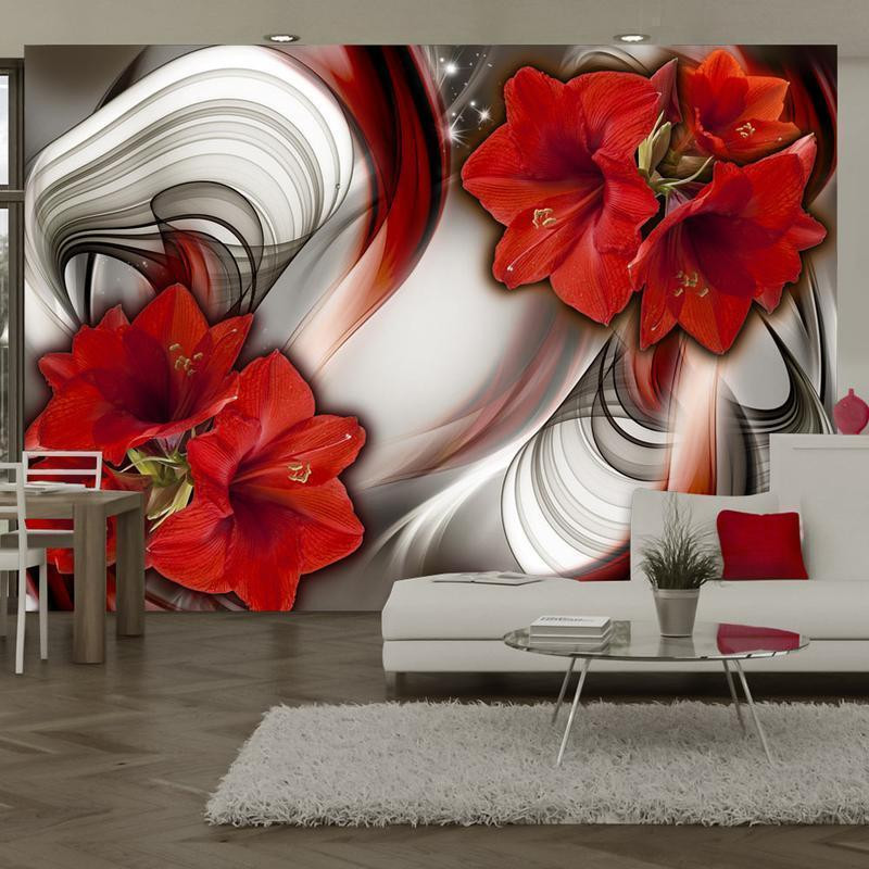 34,00 € Wall Mural - Amaryllis - Ballad of the Red
