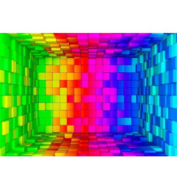 34,00 € Fototapeet - Rainbow Cube