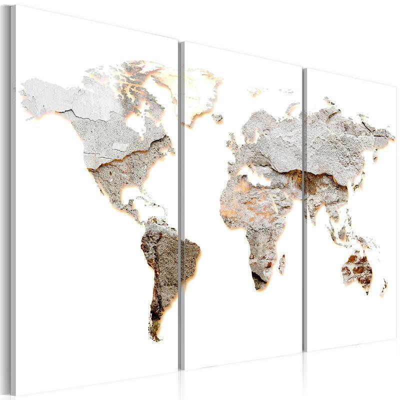 61,90 € Canvas Print - Concrete Continents