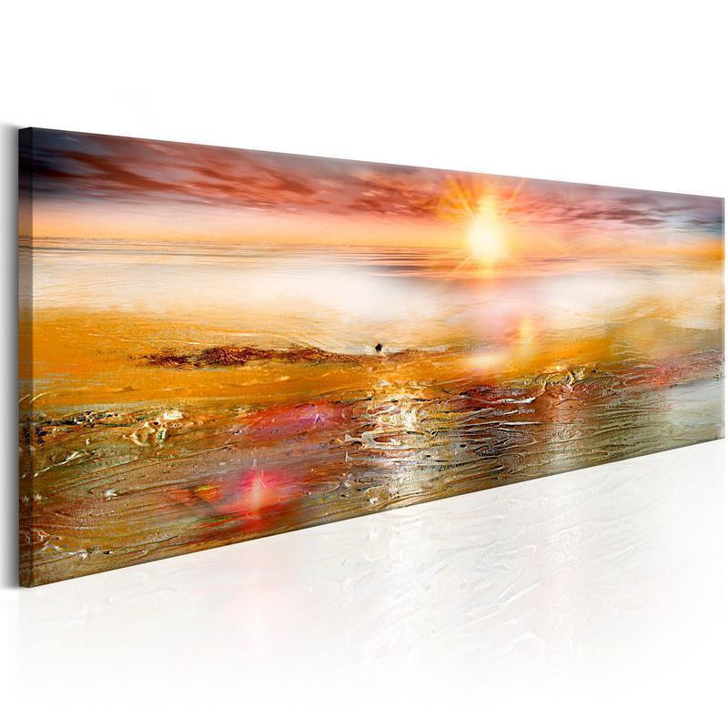 82,90 € Canvas Print - Orange Sea
