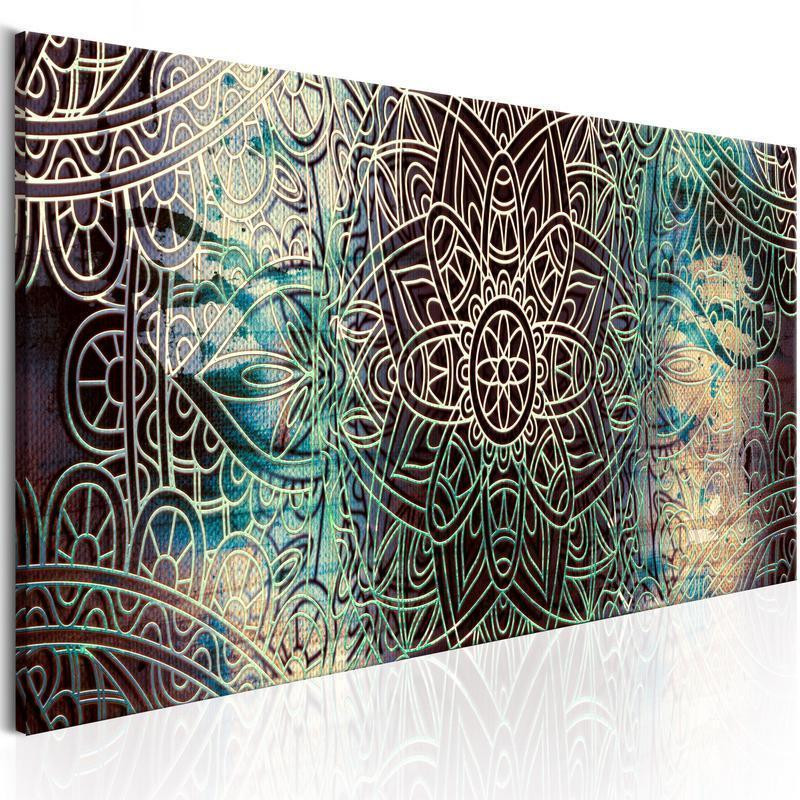82,90 € Schilderij - Mandala: Knot of Peace