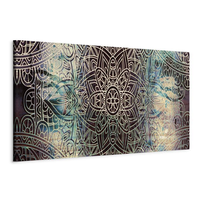 82,90 € Canvas Print - Mandala: Knot of Peace