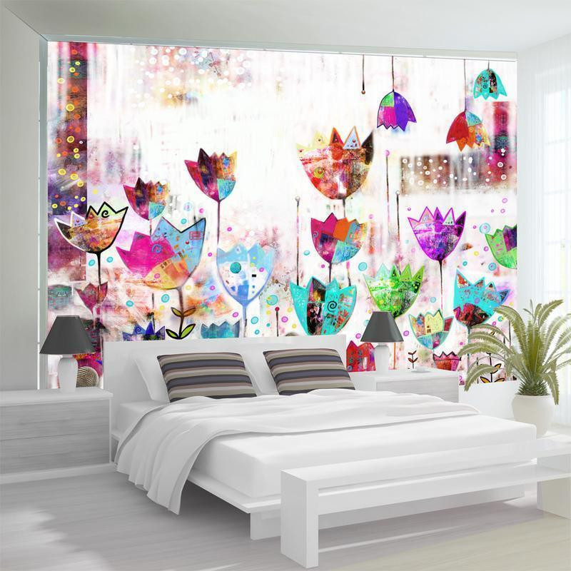 34,00 € Wall Mural - Colorful tulips