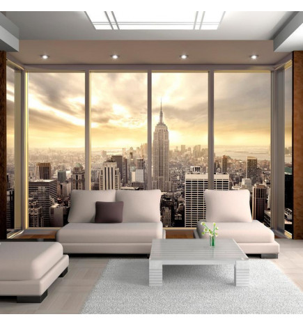 Wall Mural - Morning and skyscrapers