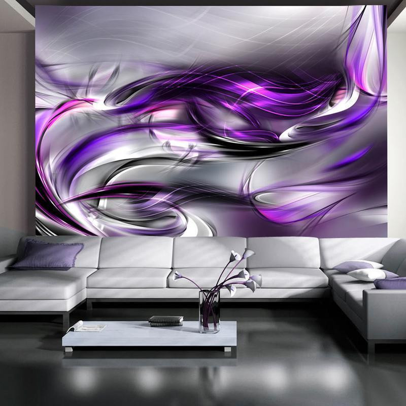 34,00 € Fototapete - Purple Swirls