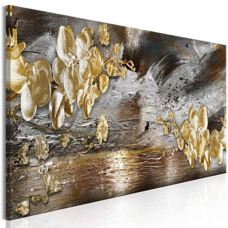 61,90 € Canvas Print - Golden Garden (1 Part) Narrow