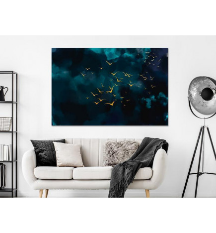 70,90 € Canvas Print - Sky Before the Storm (1 Part) Wide