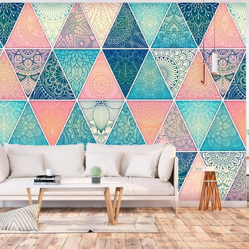 34,00 € Wall Mural - Oriental Triangles