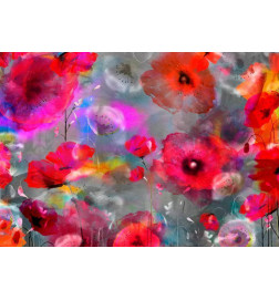 Fototapet - Painted Poppies