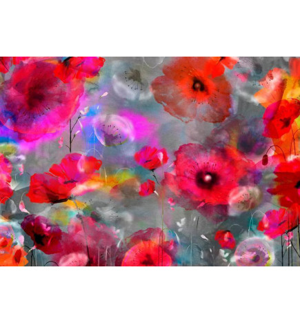 Foto tapete - Painted Poppies