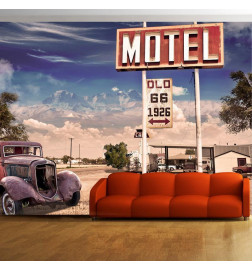 Fototapete - Old motel