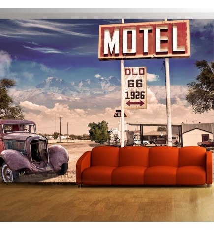 Wall Mural - Old motel