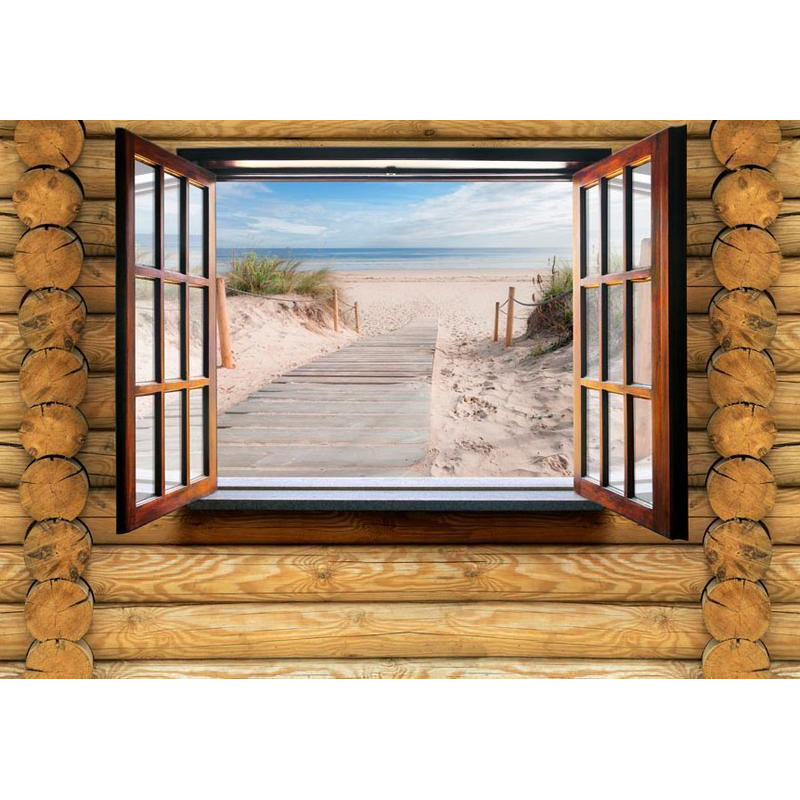 34,00 € Fotomural - Beach outside the window