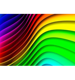 Wall Mural - Rainbow Waves