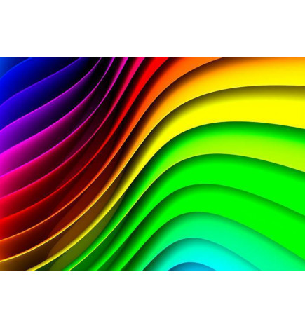 Foto tapete - Rainbow Waves