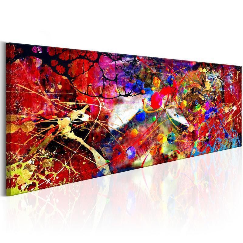 82,90 € Canvas Print - Red Forest