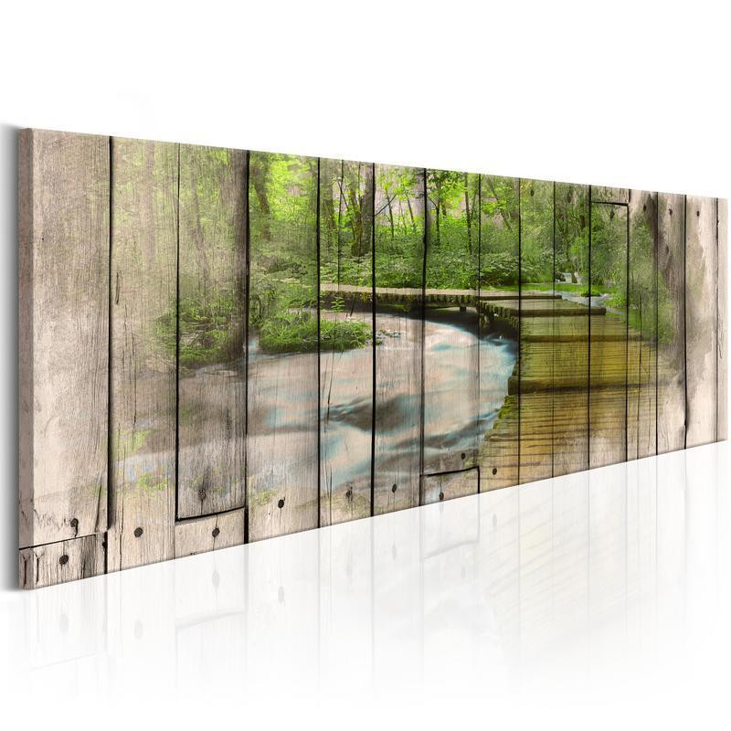82,90 € Schilderij - The River of Memories