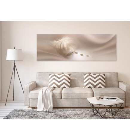 Canvas Print - Delicate Feather