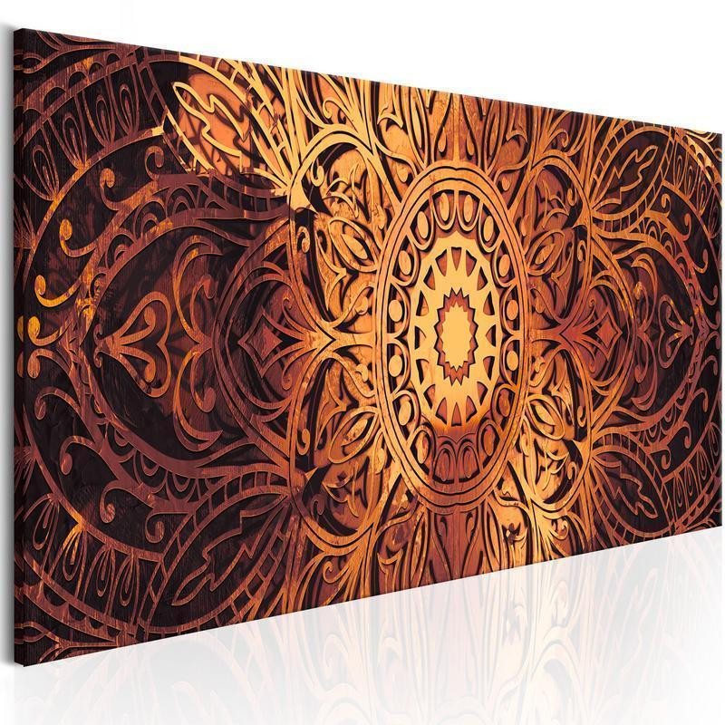 82,90 € Canvas Print - Amber Mandala