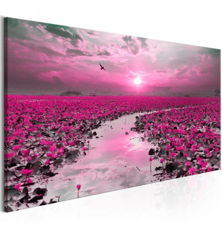 82,90 € Taulu - Lilies and Sunset (1 Part) Narrow