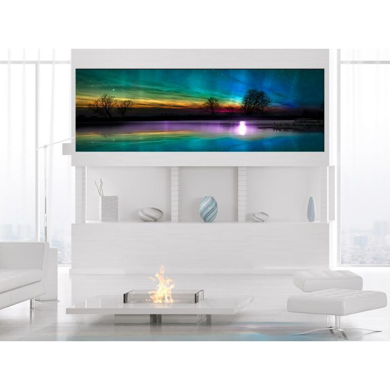 82,90 € Canvas Print - Rainbow Aurora (1 Part) Narrow