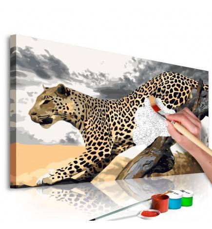 52,00 € DIY canvas painting - Cheetah