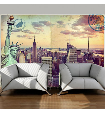 Wall Mural - Postcard from New York