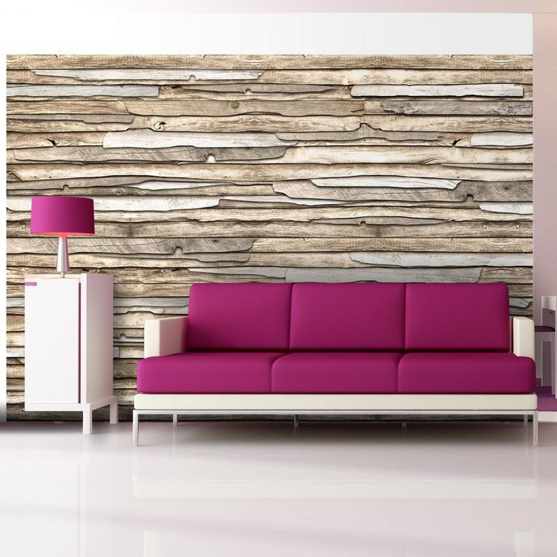 34,00 € Wall Mural - Wooden puzzle