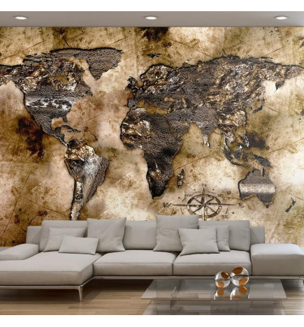 Fototapet - Old world map