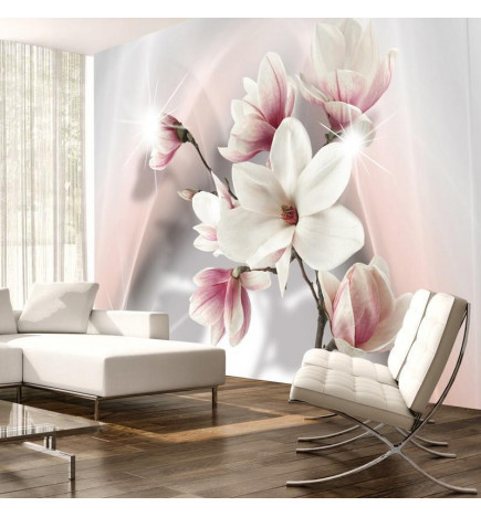 Wall Mural - White magnolias