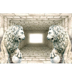 Fototapet - Chamber of lions